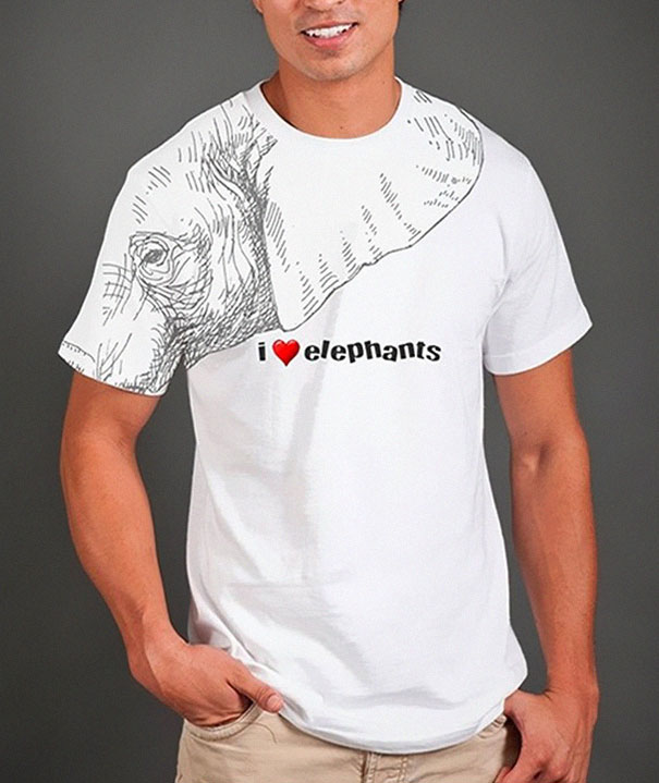 t-shirt elephants