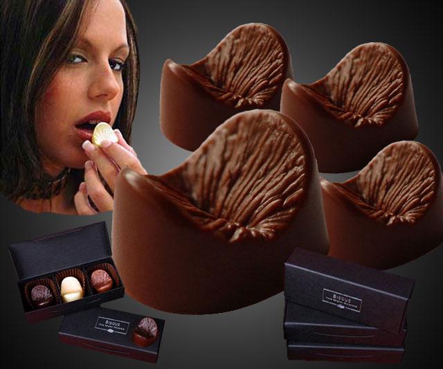 L’anus comestible en chocolat