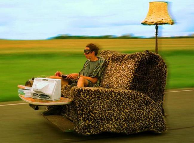 fauteuil léopard roulant