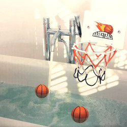 Jeu de basket pour le bain