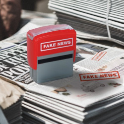Tampon encreur Fake News