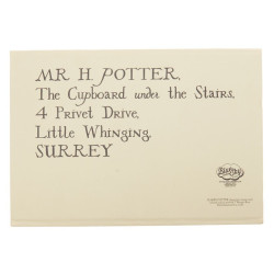 Carnet de notes Harry Potter - Lettre de Poudlard