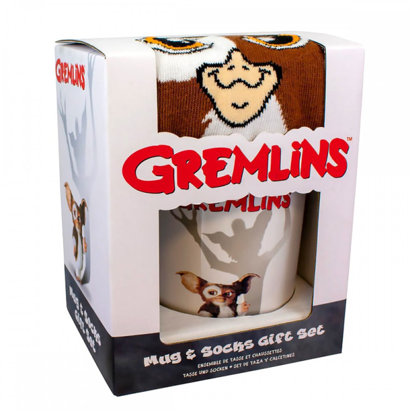 Coffret mug + chaussettes Gremlins