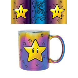 Mug Super Mario Metallic Star Power