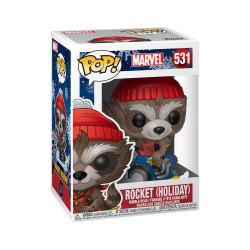 Figurine POP Marvel Holiday - Rocket