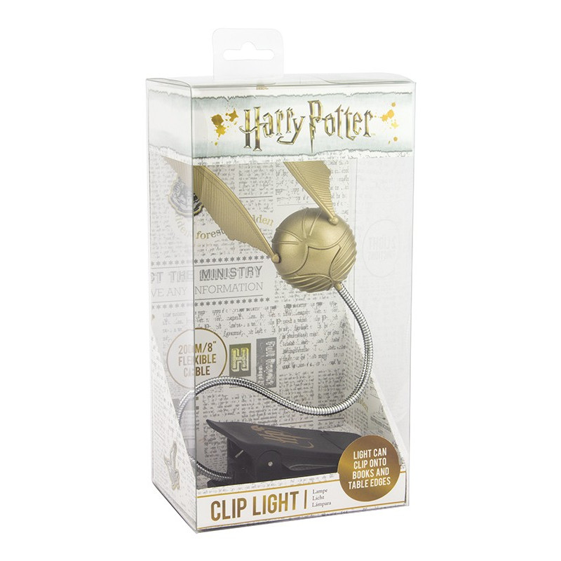 Lampe de lecture Harry Potter - Vif d'Or