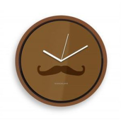 Horloge Murale Moustache