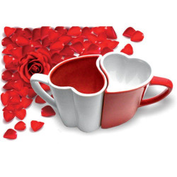 Set mug pour amoureux 