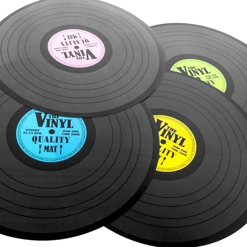 4 sets de table collection vinyl