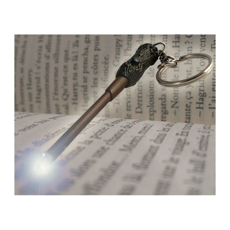 Porte-clés lumineux baguette Harry Potter