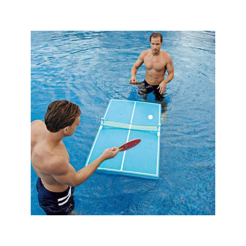 Table de ping-pong flottante pour piscine