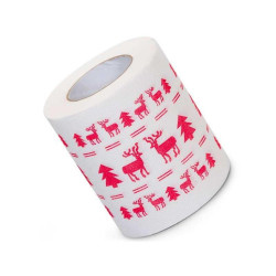 Papier toilette Noël
