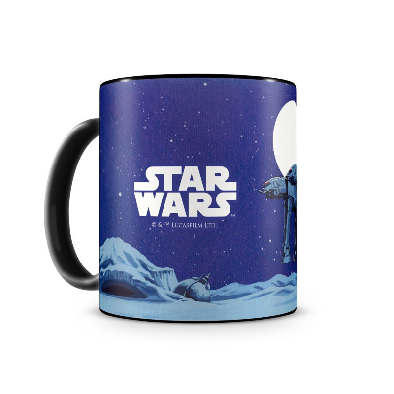Mug Star Wars édition noel Darth Vader & Traineau AT-AT