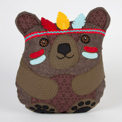 Coussin Andy Bear Tribal Adventure