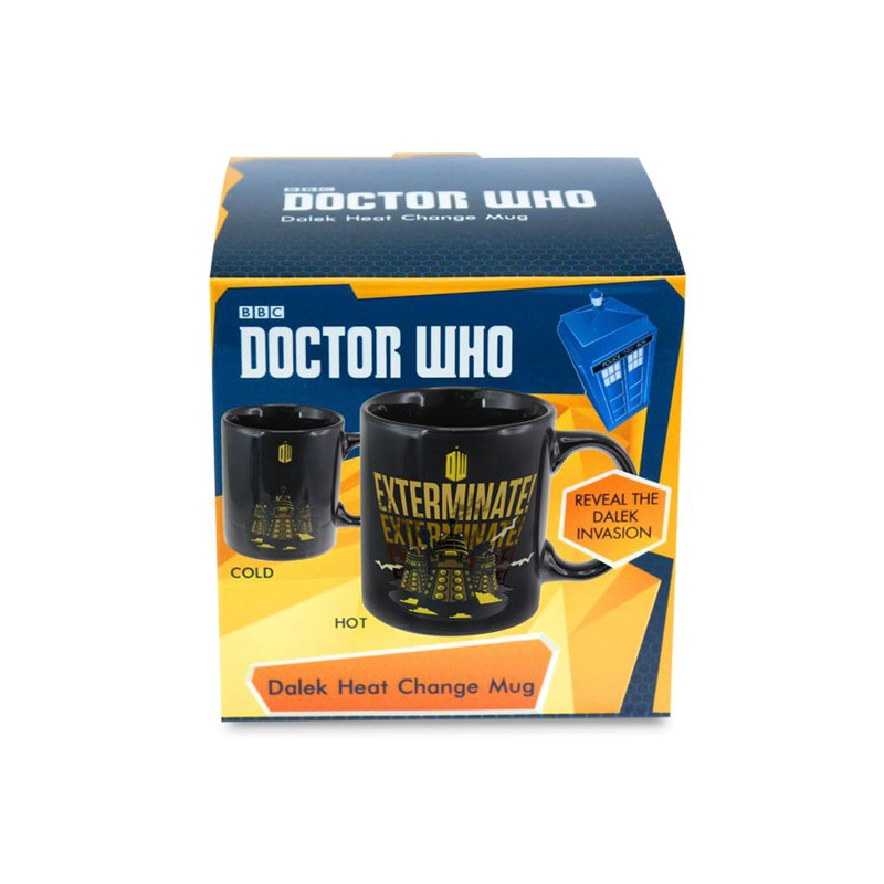Mug Doctor Who Dalek Thermoréactif