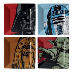 Assiettes Star Wars Personnages