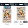Planche Stickers One Piece Wanted Luffy & Zoro