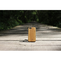 Coque smartphone en bois authentique Bambou 