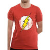 T-shirt Flash rouge logo vintage