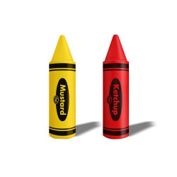 Crayons distributeurs de sauce 