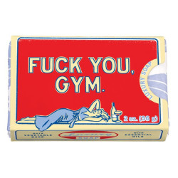 Savon Thé Blanc et Violette "Fuck You Gym"