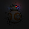 Lampe Murale 3D Star Wars BB-8