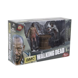 Figurine The Walking Dead Morgan L’empaleur de zombies