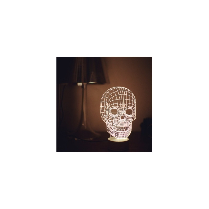 Lampe immersive Skull