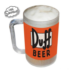 Chope réfrigérée Simpsons Duff Beer