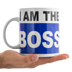 Mug XXL I am the boss 