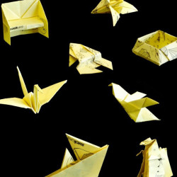 Bloc Notes autocollantes Origami