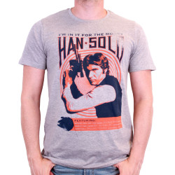 T-shirt Homme Han Solo Money - Star Wars 