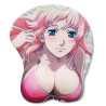 Tapis de souris jeune fille sexy manga au bikini rose