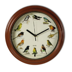 Horloge avec chants d’oiseaux 