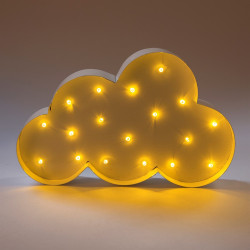 Lampe murale nuage LED