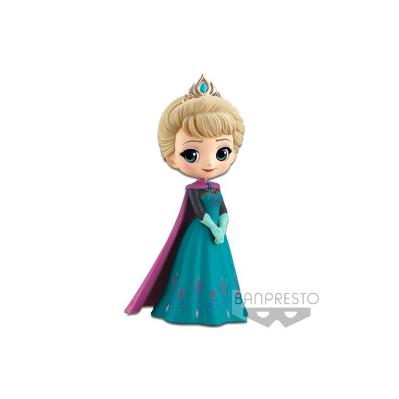 Figurine Q Posket Disney Frozen - Elsa le jour de son couronnement