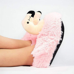 Chaussons animaux Flamant rose