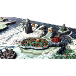 Le puzzle 3D carte de Game Of Thrones