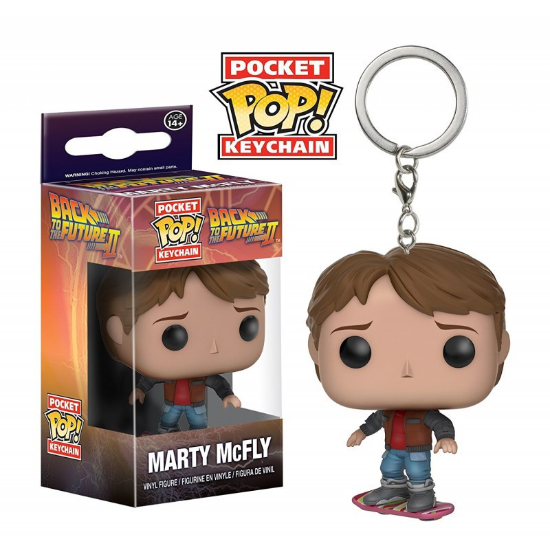 Porte clés Pocket POP Retour Vers le Futur 2 Marty McFly