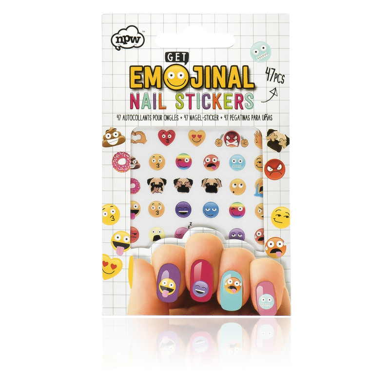 Stickers pour les ongles émoticônes