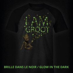 T-Shirt "I Am Groot" qui brille dans le noir