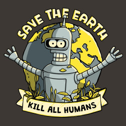 T-shirt Kill all humans