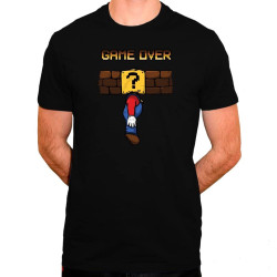 T-shirt Mario Game over