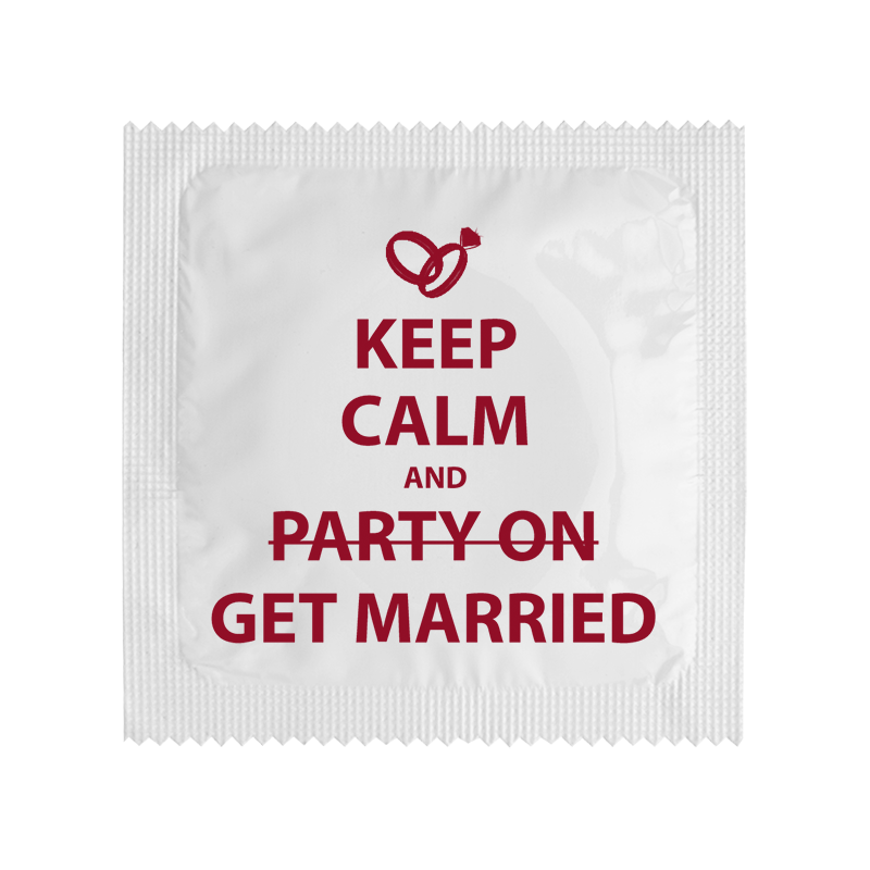 Keep Calm And Get Married