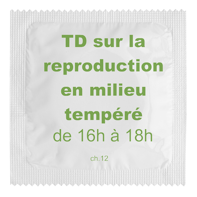 Td Sur La Reproduction En Milieu Tempere