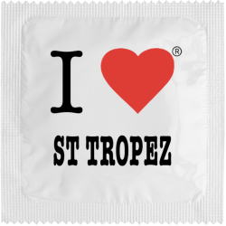 I Love St Tropez Chrome