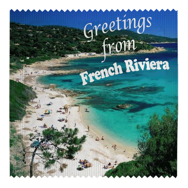 Greetings For French Riviera