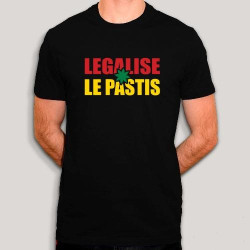T-shirt - Légaliser le pastis!
