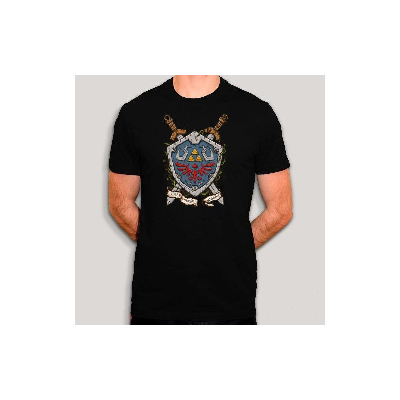 T-Shirt Triforce du Courage Zelda