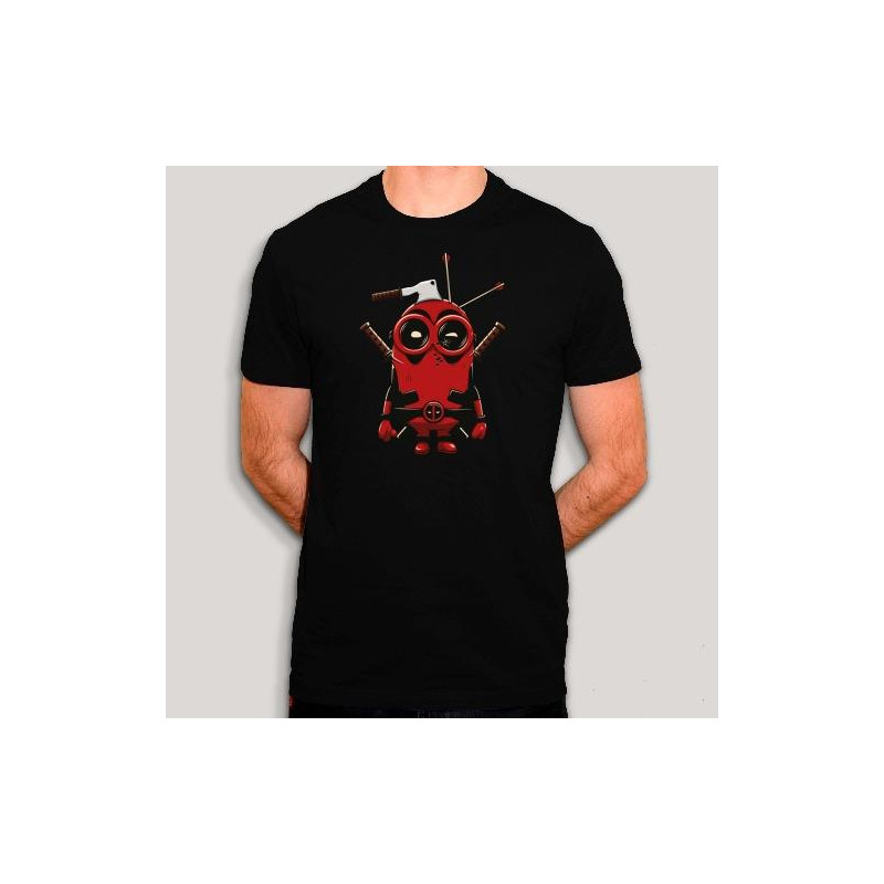 T-shirt Moi Moche et Méchant Minion version Deadpool